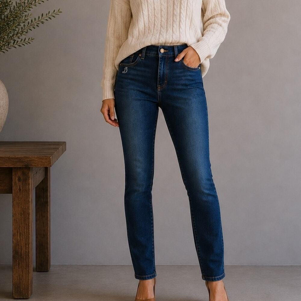 Draper James Blue Denim Skinny Jean 30
